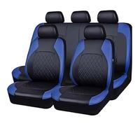 HHCVLUZI Coprisedile Auto per Skoda Fabia Mk2 (5J) 2008 2009 2010 2011 2012 2013 2014,Auto Coprisedile Protezioni per Sedili Set per Anteriori E Posteriori Traspirante Accessori Interno,D/Blue