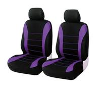 HHCVLUZI Coprisedile Coprisedili Auto, per Fiat Panda 2000-2025 Set Coprisedile Fodere per 2 Pezzi Anteriori,Set Completo Protezione Sedili Accessori,Purple