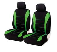 HHCVLUZI Coprisedile Coprisedili Auto, per ORD Fiesta’09 MK7 2011 2012 2013 2014 2015 2016 2017 Set Coprisedile Fodere per 2 Pezzi Anteriori,Set Completo Protezione Sedili Accessori,Green