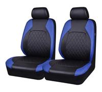 HHCVLUZI Coprisedili Auto Anteriore per Renault Clio 3 2005 2006 2007 2008 2009 2010 2011 2012,Pelle Impermeabile Set Copri-Sedile Comodo Protezione Sedili Anteriori Coprisedile Accessori,Blue