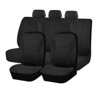 HHCVLUZI Coprisedili Auto per Opel Corsa C 2000 2001 2002 2003 2004 2005 2006,5 Posti Coprisedile Fodere Anteriori E Posteriori Copri Sedile Set Auto Protezioni Accessori Interno,Black