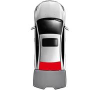 HHCVN Tendine Parasole Auto per BMW X2 U10 (2024 2025), Visiera Anteriore Posteriore Parabrezza Telaio Tenda Parasole Accessori per Auto,1 Rear