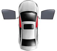 HHCVN Tendine Parasole Auto per Fiat 500L (2012-2020), Visiera Anteriore Posteriore Parabrezza Telaio Tenda Parasole Accessori per Auto,2 Front