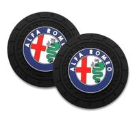 HHD_ABC Sottobicchiere per Auto per Alfa Romeo 147 GT,Car Coaster per Portabicchieri Portabicchieri,tappetini Antiscivolo per portabicchieri dell'auto