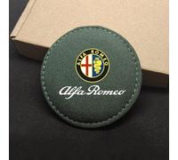 HHD_ABC Sottobicchiere per Auto per Alfa Romeo Giulia Stelvio,Car Coaster per Portabicchieri Portabicchieri,tappetini Antiscivolo per portabicchieri dell'auto,B