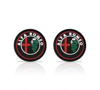 HHD_ABC Sottobicchiere per Auto per Alfa Romeo Stelvio 2017-2022,Car Coaster per Portabicchieri Portabicchieri,tappetini Antiscivolo per portabicchieri dell'auto