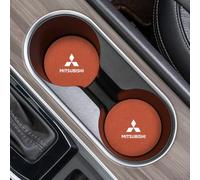 HHD_ABC Sottobicchiere per Auto per Mitsubishi Colt CA0, 1992-1996,Car Coaster per Portabicchieri Portabicchieri,tappetini Antiscivolo per portabicchieri dell'auto,B