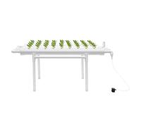HHEMSTD Hydroponic Grow Kit Hydroponic Site Grow Kit Hydroponic Grow System Vegetable Growing System con 36 posizioni 1 strato 4 tubi pompa acqua per coltivazione ortaggi a foglia verde giardino