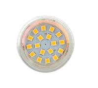 HHF Home Lighting, confezione da 20 lampadine LED per faretti DC12V-24V MR11 GU4 2W/3W 2835SMD diametro 35 mm lampade per interni ed esterni (bianco caldo, 3 W)