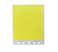 HHF Illuminazione, 10 pz 50W 110 x 140mm LED COB Flip Chip 5000LM Quadrato LED COB perline perline Lampada DC 12V Floodlight Source Bulb for lampada da lavoro fai da te