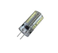 HHF Illuminazione, Confezione da 10, Lampada a LED a Mais GY6.35 72LED-3014SMD 5W AC/DC12V Luce di Cristallo in Silicone(GY6.35 White)
