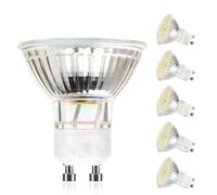 HHF LED Bulbs Lamps, Lampadina alogena a LED Warm Warm White 3000K Daylight daylight 6000K Spotlight 5W GU10 equivalente 50W Lampada a risparmio energetico per home office 6pack