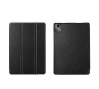 HHF Tab Accessori, custodia pieghevole in pelle PU con supporto in tre parti, custodia rigida compatibile con Lenovo Tab M10 di terza generazione 10,1" Tb-328F (nero)