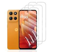 Hhfcryst Pellicola 3 Pezzi Idrogel Protettiva per Motorola Moto G15, HD Trasparente Morbido TPU Protezioni per Lo Schermo(Non Vetro Temperato)