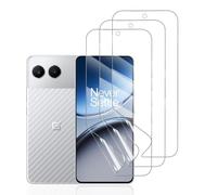 Hhfcryst Pellicola 3 Pezzi Idrogel Protettiva per OnePlus Nord 4, HD Trasparente Morbido TPU Protezioni per Lo Schermo(Non Vetro Temperato)