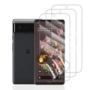 Hhfcryst Pellicola Idrogel Protettiva per Google Pixel 6, 3 Pezzi HD Trasparente Morbido TPU Protezioni per Lo Schermo(Non Vetro Temperato)