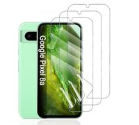 Hhfcryst Pellicola Idrogel Protettiva per Google Pixel 8a, 3 Pezzi HD Trasparente Morbido TPU Protezioni per Lo Schermo(Non Vetro Temperato)