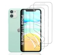 Hhfcryst Pellicola Idrogel Protettiva per iPhone 11 /iPhone Xr, 3 Pezzi HD Trasparente Morbido TPU Protezioni per Lo Schermo(Non Vetro Temperato)