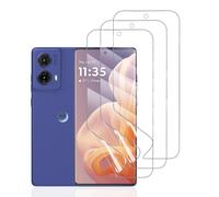 Hhfcryst Pellicola Idrogel Protettiva per Motorola Moto G85, 3 Pezzi HD Trasparente Morbido TPU Protezioni per Lo Schermo(Non Vetro Temperato)
