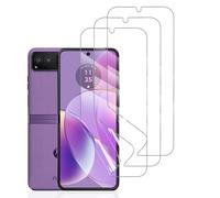 Hhfcryst Pellicola Idrogel Protettiva per Motorola Razr 40, 3 Pezzi HD Trasparente Morbido TPU Protezioni per Lo Schermo(Non Vetro Temperato)