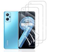 Hhfcryst Pellicola Idrogel Protettiva per Realme 9i, 3 Pezzi HD Trasparente Morbido TPU Protezioni per Lo Schermo(Non Vetro Temperato)