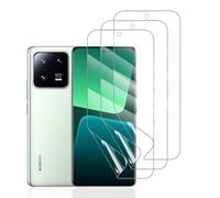 Hhfcryst Pellicola Idrogel Protettiva per Xiaomi 13 Pro /13 Ultra, 3 Pezzi HD Trasparente Morbido TPU Protezioni per Lo Schermo(Non Vetro Temperato)