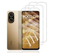 Hhfcryst Pellicola Idrogel Protettiva per Xiaomi Poco C71, 3 Pezzi HD Trasparente Morbido TPU Protezioni per Lo Schermo(Non Vetro Temperato)
