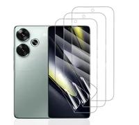 Hhfcryst Pellicola Idrogel Protettiva per Xiaomi Poco F6, 3 Pezzi HD Trasparente Morbido TPU Protezioni per Lo Schermo(Non Vetro Temperato)