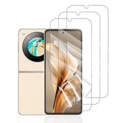 Hhfcryst Pellicola Idrogel Protettiva per ZTE nubia Flip, 3 Pezzi HD Trasparente Morbido TPU Protezioni per Lo Schermo(Non Vetro Temperato)