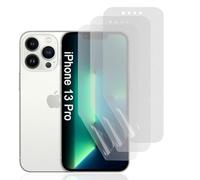 Hhfcryst Protezione dello schermo opaca in idrogel per iPhone 13 Pro, 3 pezzi antigraffio, antiriflesso, pellicola protettiva in TPU, pellicola idrogel antimpronta ad alta sensibilità