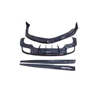 Hhfksci Anteriore Paraurti Posteriore Diffusore Spoiler Splitter Minigonne Laterali per Panamera per 971 Auto Body Kit Forgiato in Fibra di Carbonio Auto Spoiler Labbro Diffusore