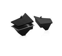 Hhfksci Box Portaoggetti Posteriore con Coperchio Divisorio per Bagagliaio Accessori di Stivaggio per Tesla per Model 3 per Highland 2024 Tronco Privacy Cappelliera(Full Kit)