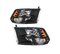 Hhfksci Fanali Luci Per Dodge Per Ram 1500 2009 2010 2011 2012 2013 2014 2015 2016 2017 2018 UNA Coppia Paraurti Anteriore Del Faro Della Luce Testa Lampada
