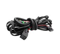 Hhfksci Fari Fendinebbia 2 X Per Nissan Per Note Per Pathfinder Per Xterra Per Frontier Per Navara Angel Eye Fendinebbia LED Per Auto Lampada Guida DRL 30W 12V(Harness Wire)