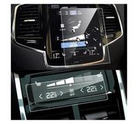 Hhfksci Pellicola Protettiva Navigazione Per Volvo XC40 Per XC60 Per XC90 Per V90 2016-2021 2PCS Protezione Dello Schermo Navigazione GPS Per Auto Aria Condizionata Posteriore