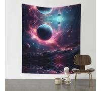 HHGFASD Arazzo decorativo 152,4 x 129,5 cm Le stelle stanno cadendo. Motivo morbido, durevole, delicato sulla pelle, leggero, da appendere alla parete per interni ed esterni