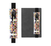 HHGFASD Astuccio in pelle PVC con motivo cane strano nero con segnalibro 2 in 1 antiscivolo essenziale per conti di viaggio, Nero , One Size, Zaino Scuola