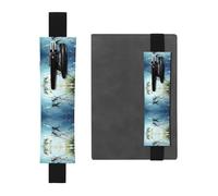 HHGFASD Black The Dragonfly Flies Low. Pattern PVC Leather Pencil case Bookmark 2-in-1 antiscivolo Storage Essential per conti di viaggio, Nero , One Size, Zaino Scuola