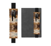 HHGFASD Black The Tiger is Strong. - Astuccio in pelle PVC con segnalibro 2 in 1, antiscivolo, essenziale per conti di viaggio, Nero , One Size, Zaino Scuola