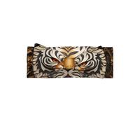 HHGFASD Cerchietto per bambini con fiocco e testa di tigre dall'aspetto feroce, morbido, delicato sulla pelle ed elastico, in poliestere, per neonati da 0 a 6 mesi