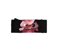 HHGFASD Fascia per capelli con fiocco rosa con pulcino, morbida, delicata sulla pelle ed elastica, in poliestere, per neonati da 0 a 6 mesi