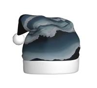 HHGFASD Il cappello di Natale con motivo mare infinito per adulti è morbido e leggero