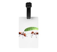 HHGFASD Little Ants Hiding from The Rain, etichetta per bagagli, adatta sia per uomini che per donne, stampata con etichette multifunzionali e carine