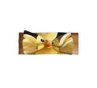 HHGFASD Strange Ducks - Fascia per bambini con fiocco, morbida, delicata sulla pelle ed elastica, in poliestere, per neonati da 0 a 6 mesi
