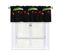 HHGFASD Tenda mantovana con motivo a formiche che si nascondono dalla pioggia, 137,2 x 45,7 cm, per cucina, bagno, lavanderia e studio decorativo