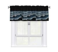 HHGFASD The endless sea Pattern Tenda mantovana 137,2 x 45,7 cm per cucina, bagno, lavanderia e studio Decor