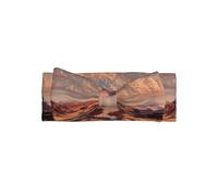 HHGFASD The Golden Red Desert Pattern Baby Bow Fascia per capelli - Morbida, delicata sulla pelle ed elastica in poliestere per neonati da 0 a 6 mesi
