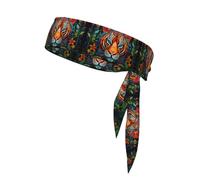 HHGFASD The mighty Tiger - Fascia per capelli sportiva per uomini e donne, morbida e traspirante, traspirante e traspirante