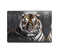 HHGFASD Tiger at rest - Tappeto a motivo per soggiorno, ufficio, tavolino da caffè, letto, balcone, morbido, soffice, assorbente, resistente, 203 x 147 cm