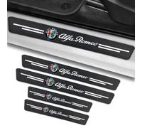 HHGFTIY 4 Pezzi Protezione del davanzale della portiera dell'auto, per Alfa Romeo Giulietta Protezione Porta Soglia Sticker Car Accessori